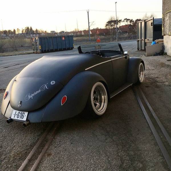 From A 1961 Volkswagen Beetle Deluxe To A Black Matte Roadster