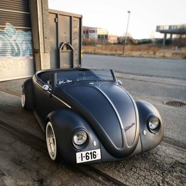 From A 1961 Volkswagen Beetle Deluxe To A Black Matte Roadster