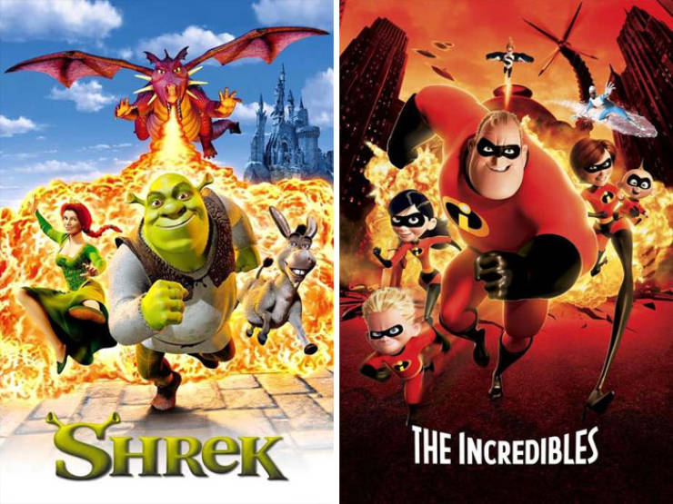These Movie Posters Look Suspiciously Similar…