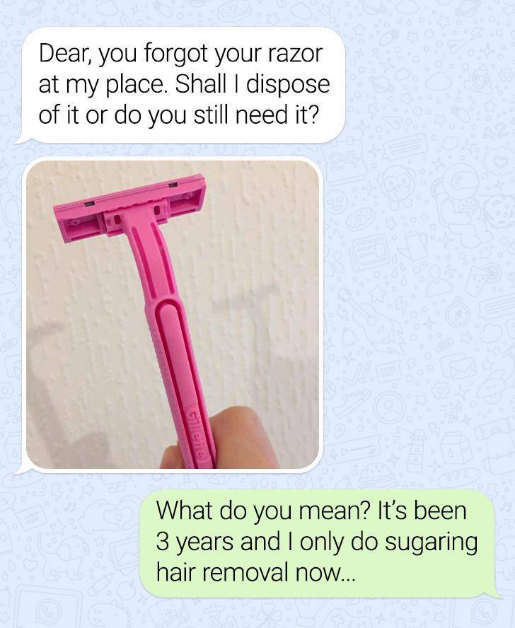 These Texts Are Extremely Awkward…
