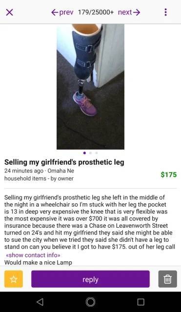 People Try To Sell All Kinds Of Ridiculous Stuff…