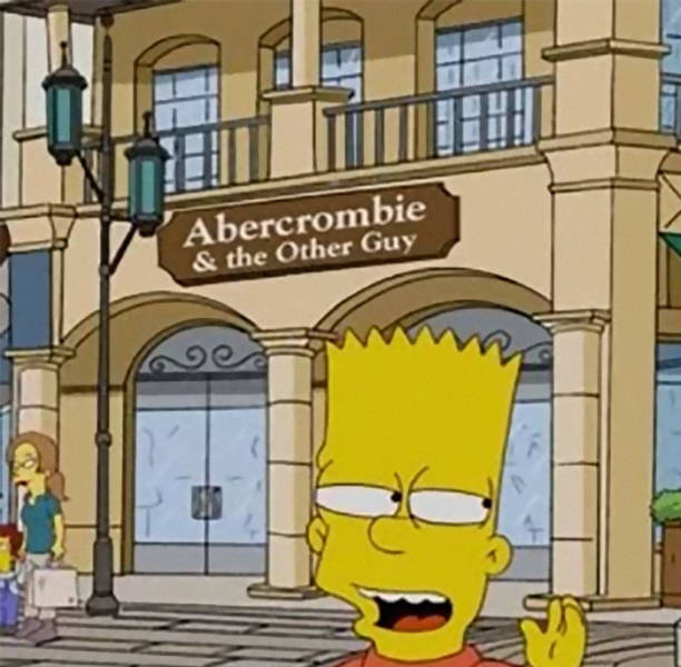 “The Simpsons” Had Some Very Funny Business Names