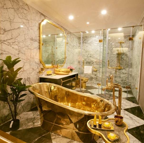 Inside World’s First Gold-Plated Hotel