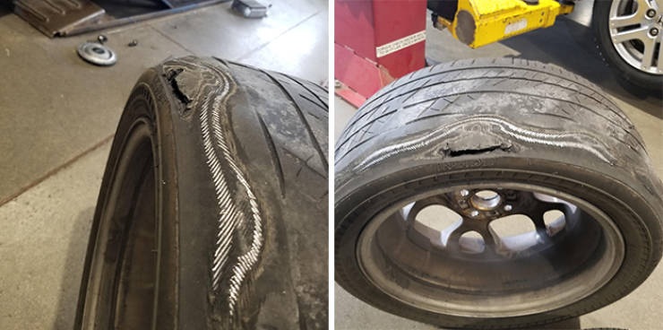 Tire Shop Employees Have Seen Everything!
