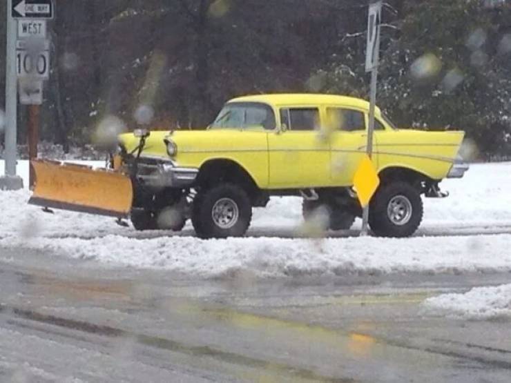 What Are These Snow Plows?!