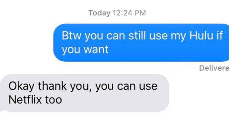 Texts From Exes Are Filled With Spite…