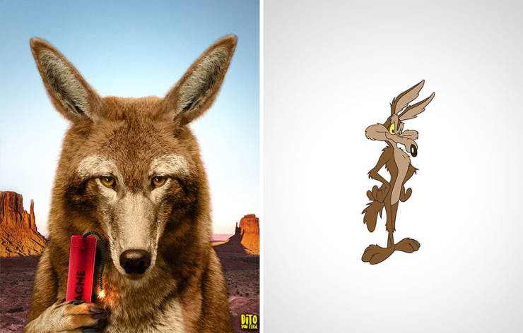 If Cartoon Characters Were Real…