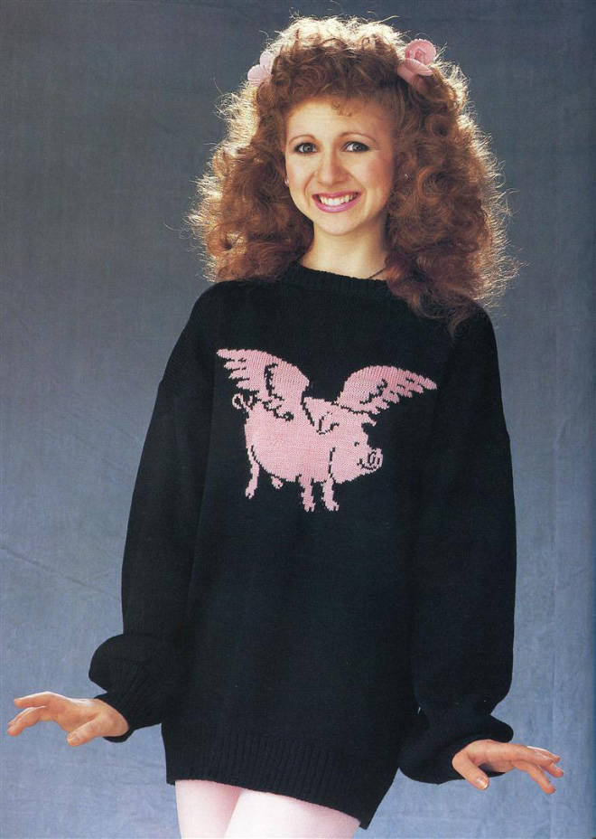 80s Sweaters Are Something Else…