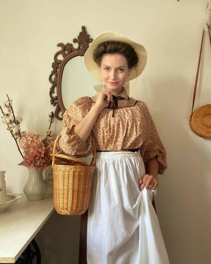 This Woman Loves Her 19th Century Attires!