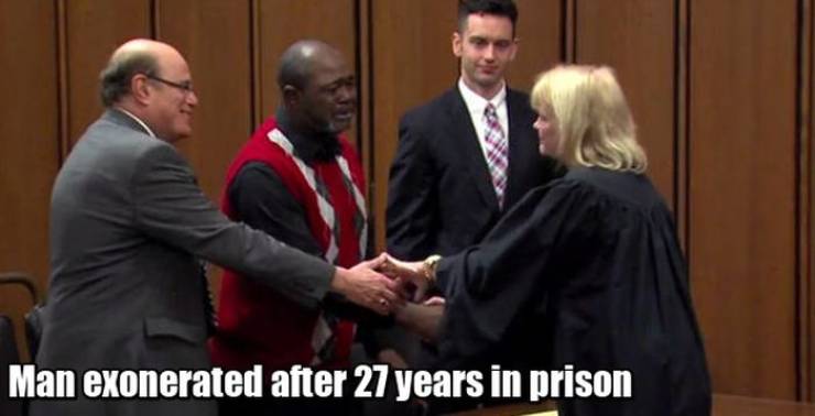 When Innocent Men Finally Get To Leave Prison