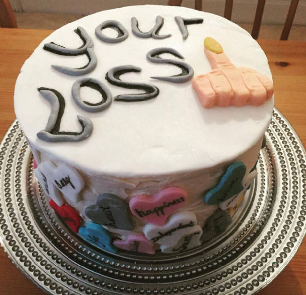 These Divorce Cakes Are Just Mean…