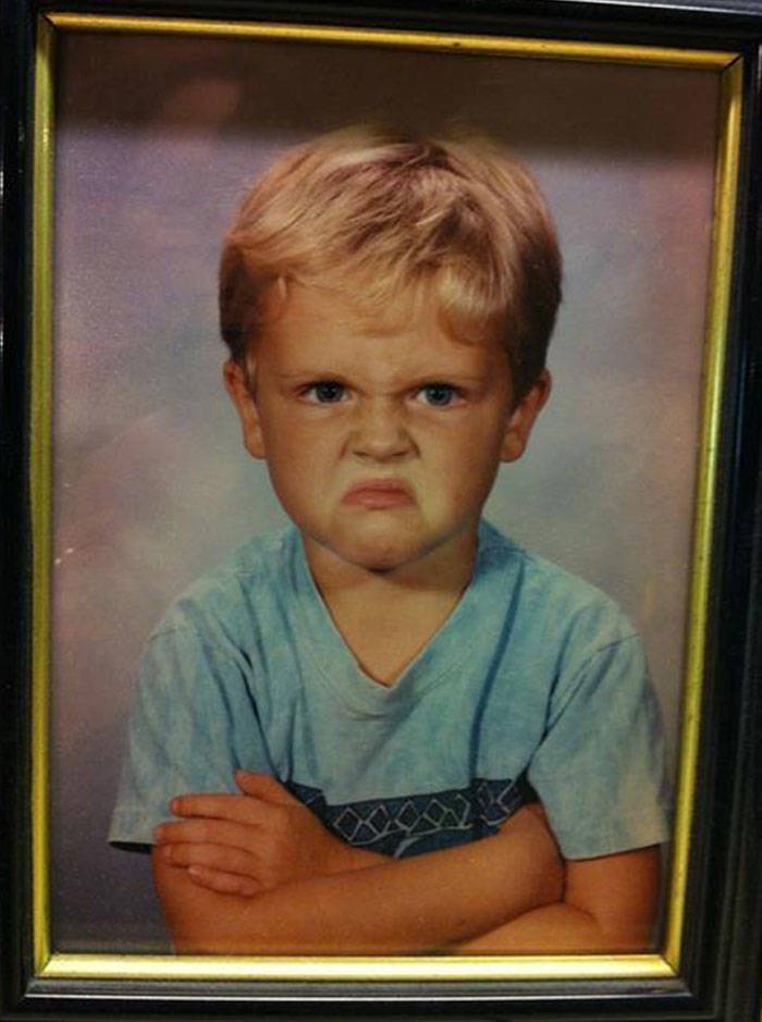 Not All Kids Are Particularly Good At Being Photo Models…