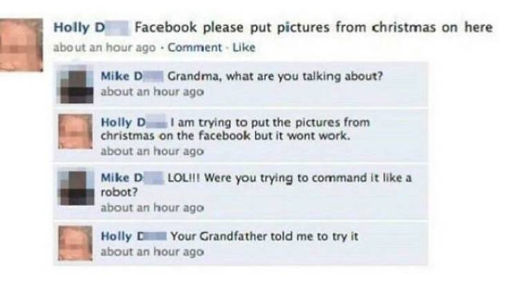 Old People Vs Social Media…