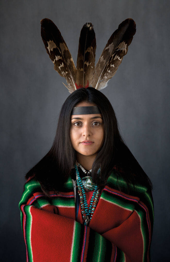 Photographer Creates A Series Of Portraits Of Native Americans Posing 