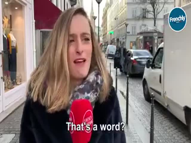 Parisians Try To Pronounce English Words