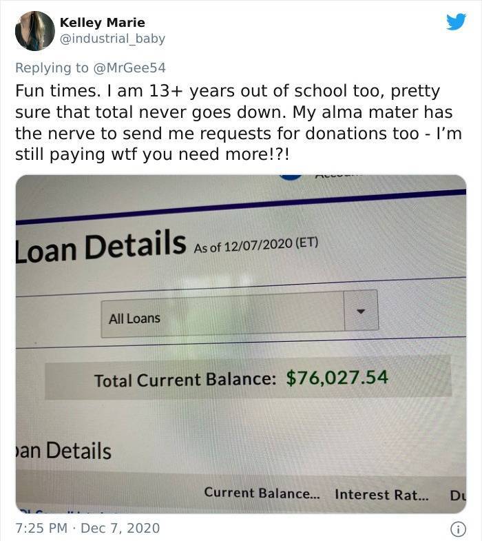 American Students Share Their Insane Student Loans