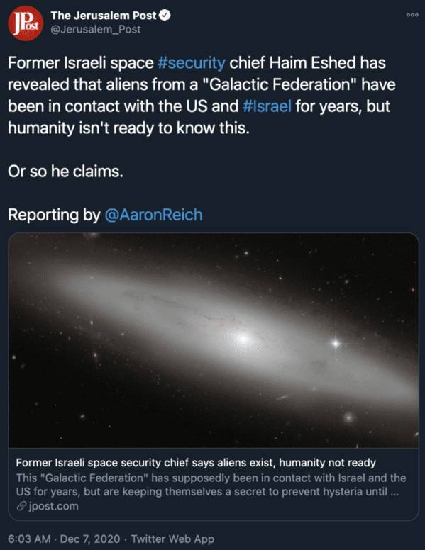 Apparently, Aliens Have Formed A “Galactic Federation”, But Earth Is Not There