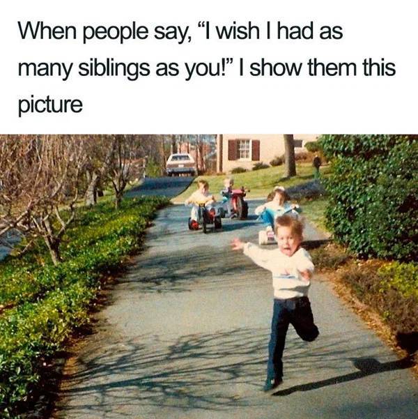 These Sibling Memes Are Still Fighting…