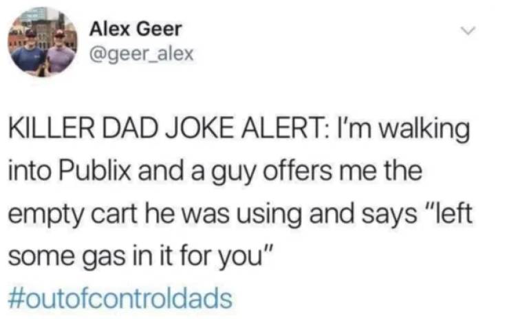 That’s Some Max-Level Dadding!