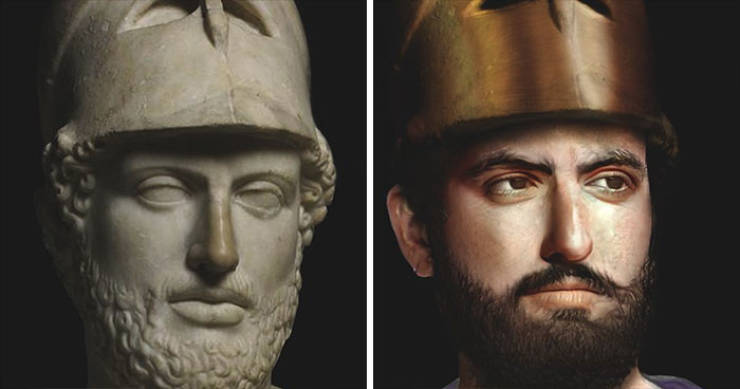 Guy Restores Faces Of Historical Figures Using Modern Technology