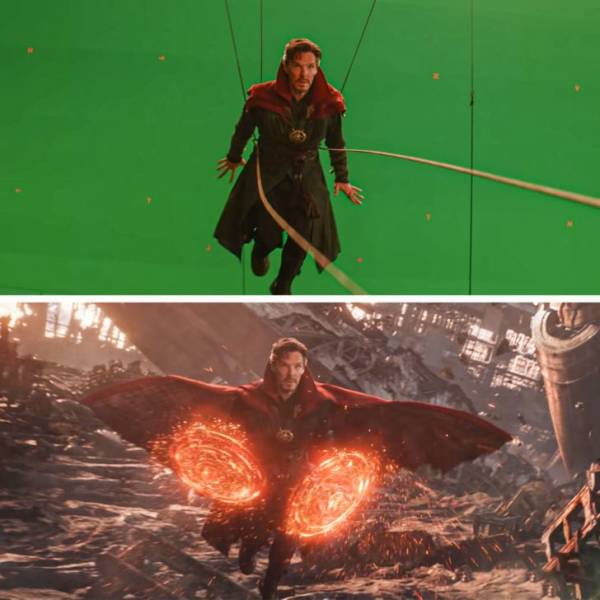 Behind-The-Scenes Photos That Show The Hidden Side Of Popular Movies