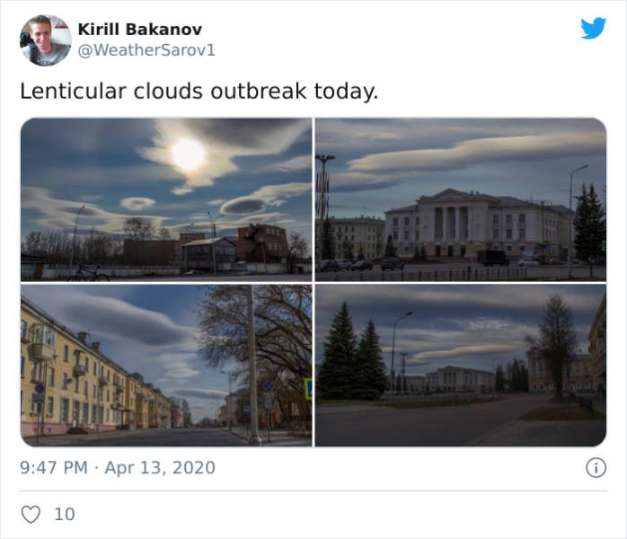 Russian Weather Can Get Real Weird…