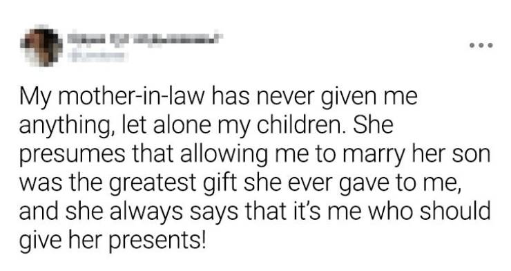 Worst Gifts People Received From Their In-Laws