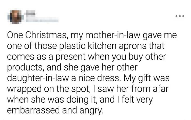 Worst Gifts People Received From Their In-Laws