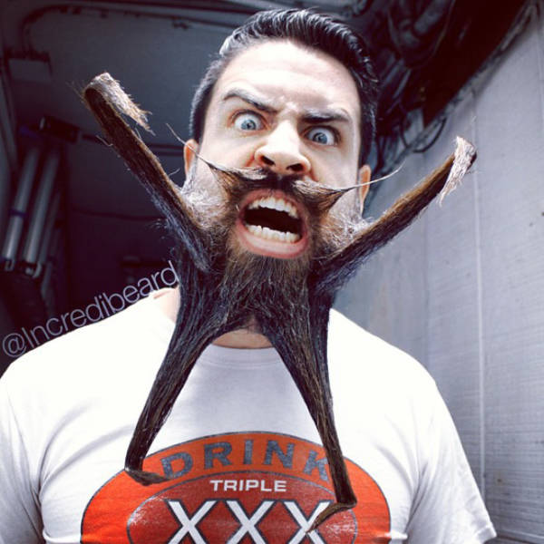 Mr. Incredibeard’s Beard Is On Another Level!