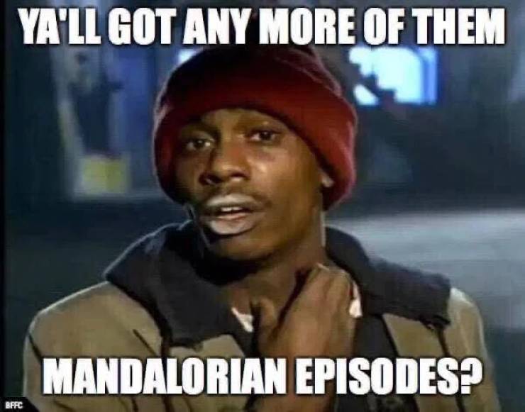 Some Happy “The Mandalorian” Memes