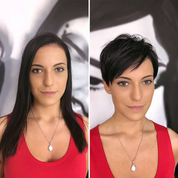 Women Who Decided To Cut Their Hair Short 30 Pics 