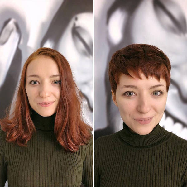 Women Who Decided To Cut Their Hair Short