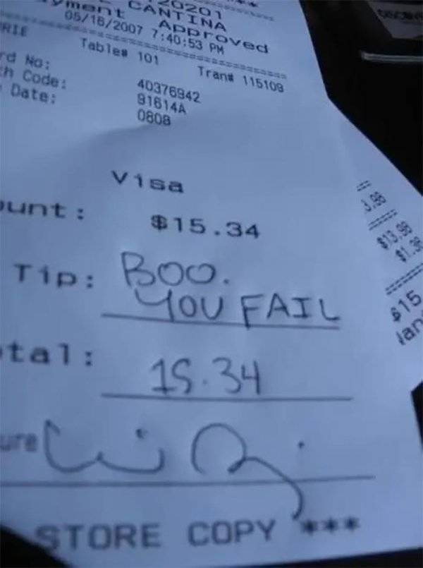 Never Tip Your Servers Like This!