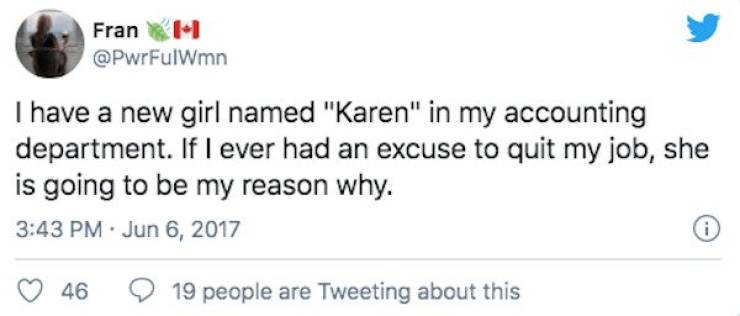 Karens Are Mad About This Post!
