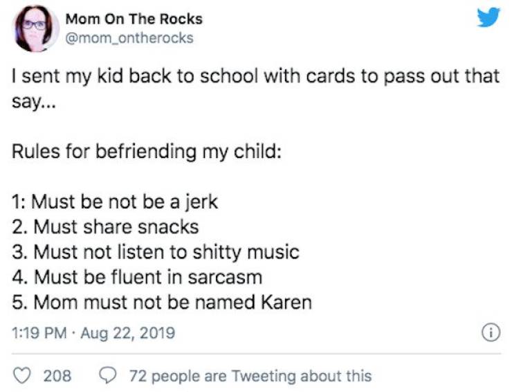 Karens Are Mad About This Post!