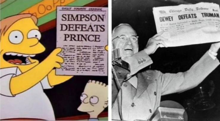 “The Simpsons” Have Recreated Tons Of Famous Photos!