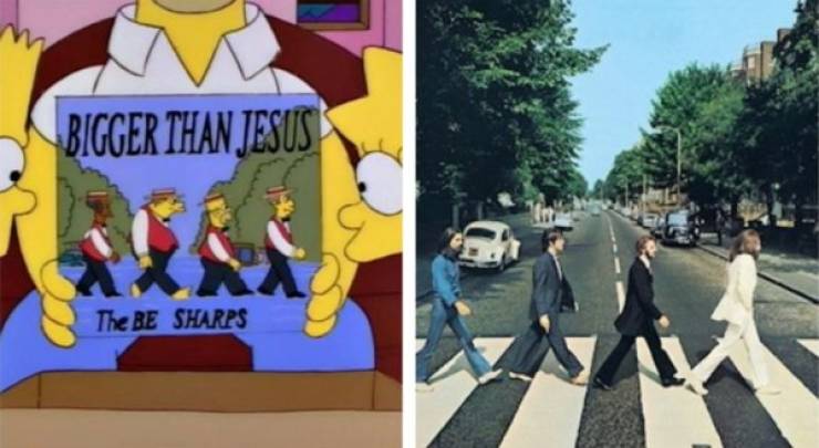 “The Simpsons” Have Recreated Tons Of Famous Photos!