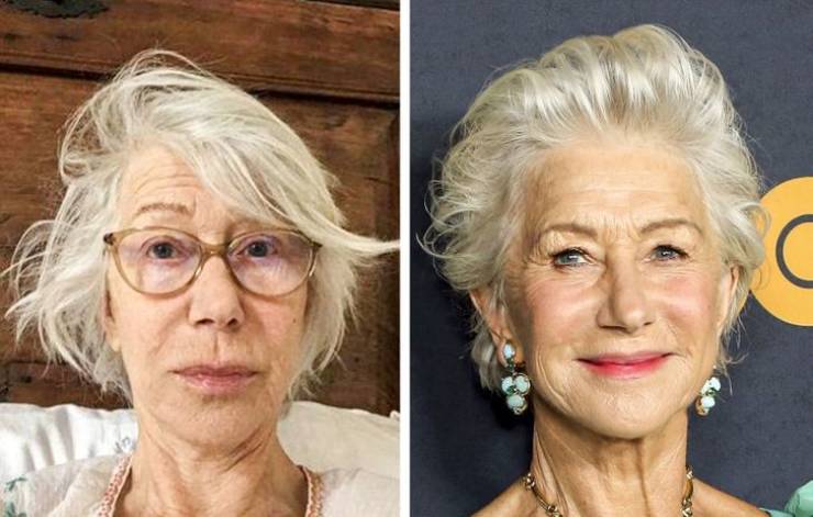Celebrities Over 60 On The Red Carpet Vs In Real Life
