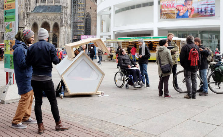This German City Protects Homeless People By Installing Sleep Capsules