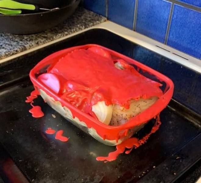 Cooking Is Definitely Not Their Forte…