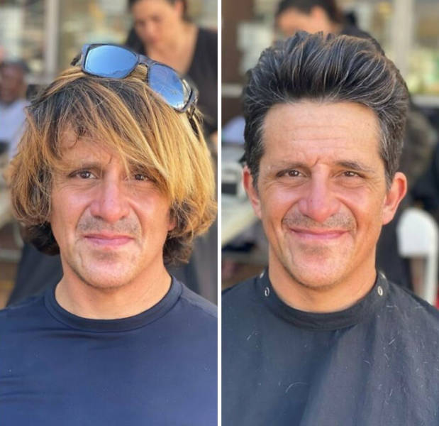 Barber Gives Homeless People Free Haircuts That Completely Change Their Image (And Sometimes Life)