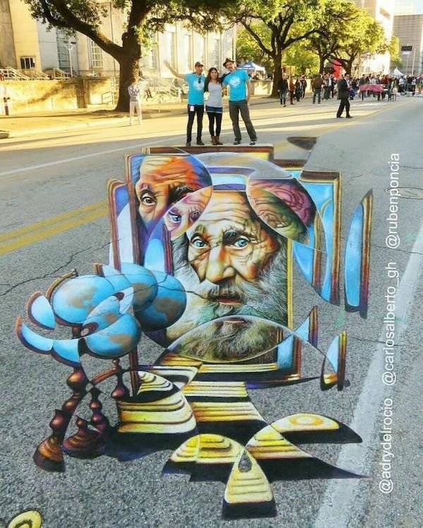 These Are Some Stunning Examples Of 3D Street Art!