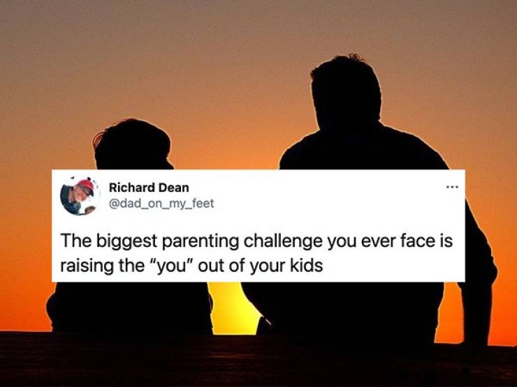 Dads Will Never Stop Being Dads…