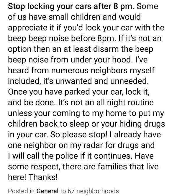 Insane Neighbors From “NextDoor”