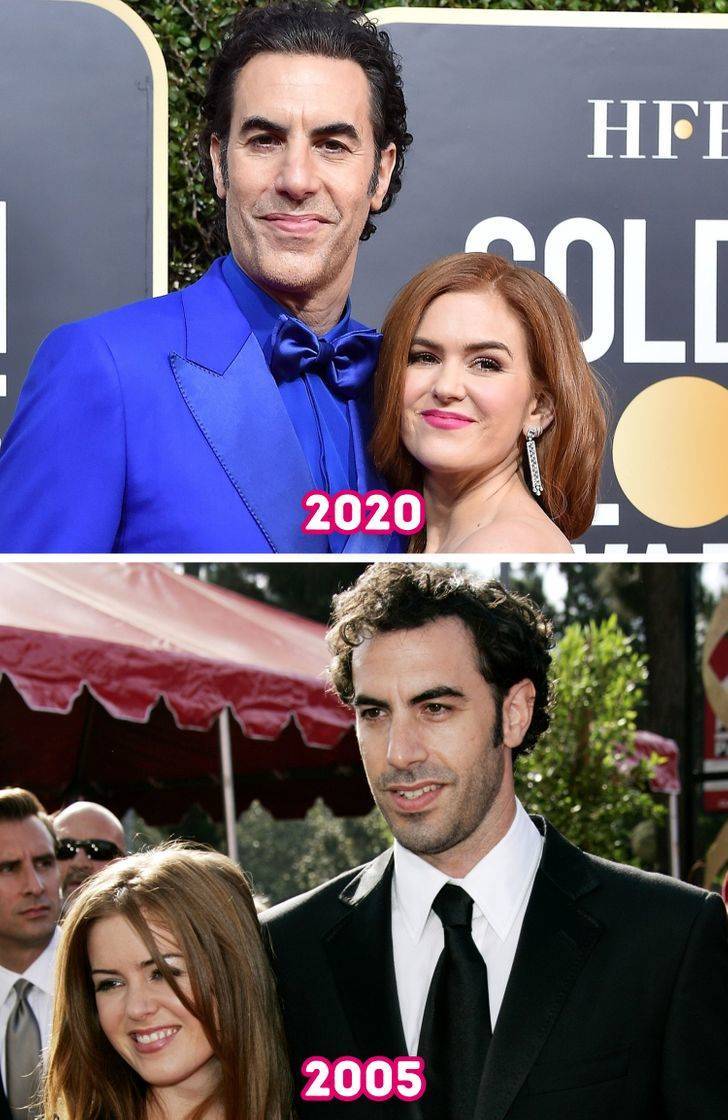 Long-Standing Celebrity Couples Then Vs Now