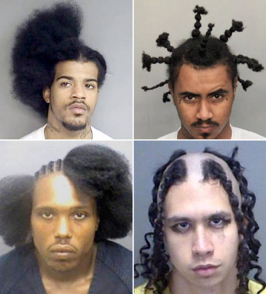 Mugshots With Craziest Haircuts Imaginable