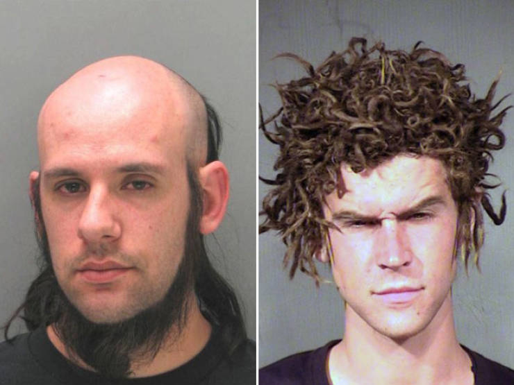 Mugshots With Craziest Haircuts Imaginable