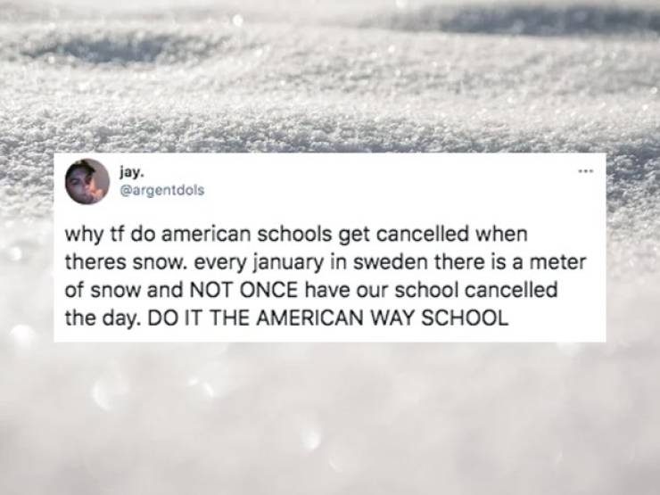 American Schools Are Very Strange For Non-Americans…