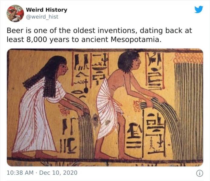 History Really Is Weird…