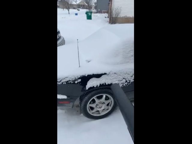 That’s How You Remove Snow!